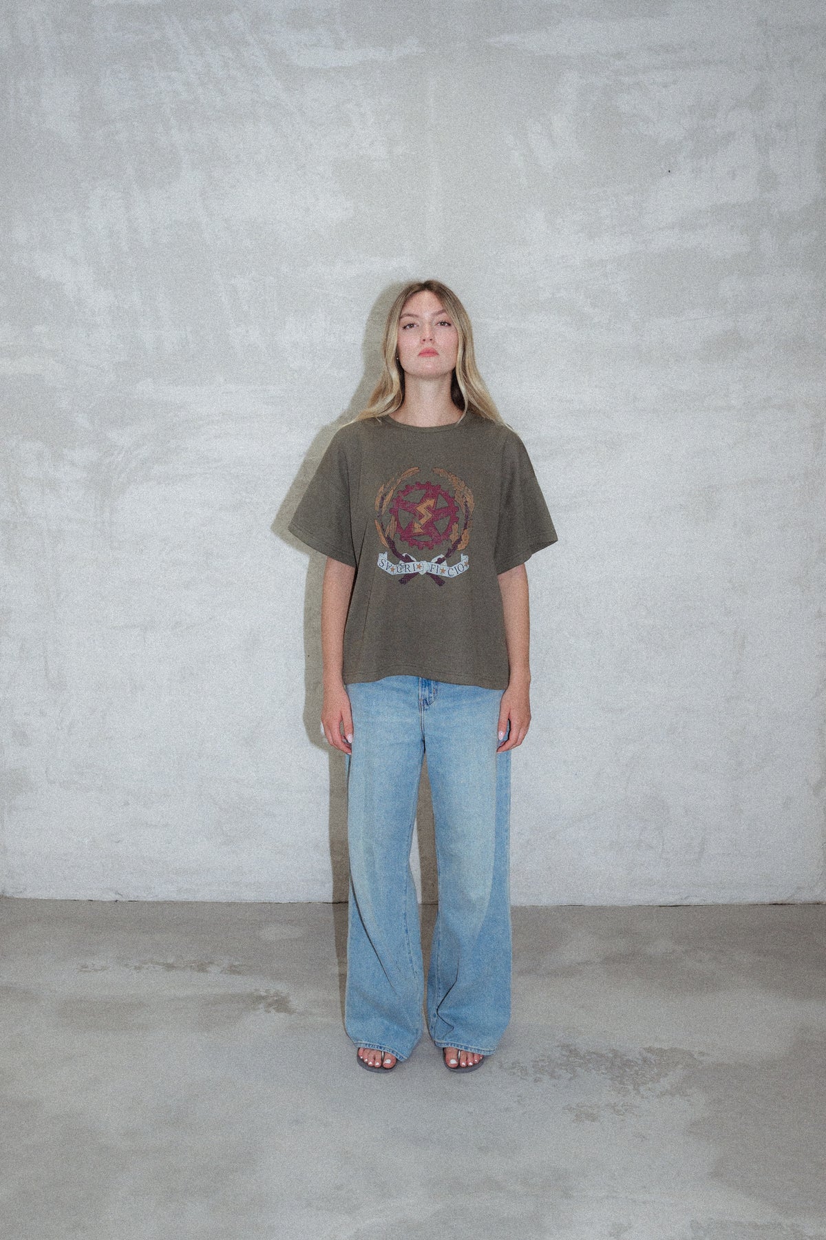 WAFFLE REVERSIBLE TEE