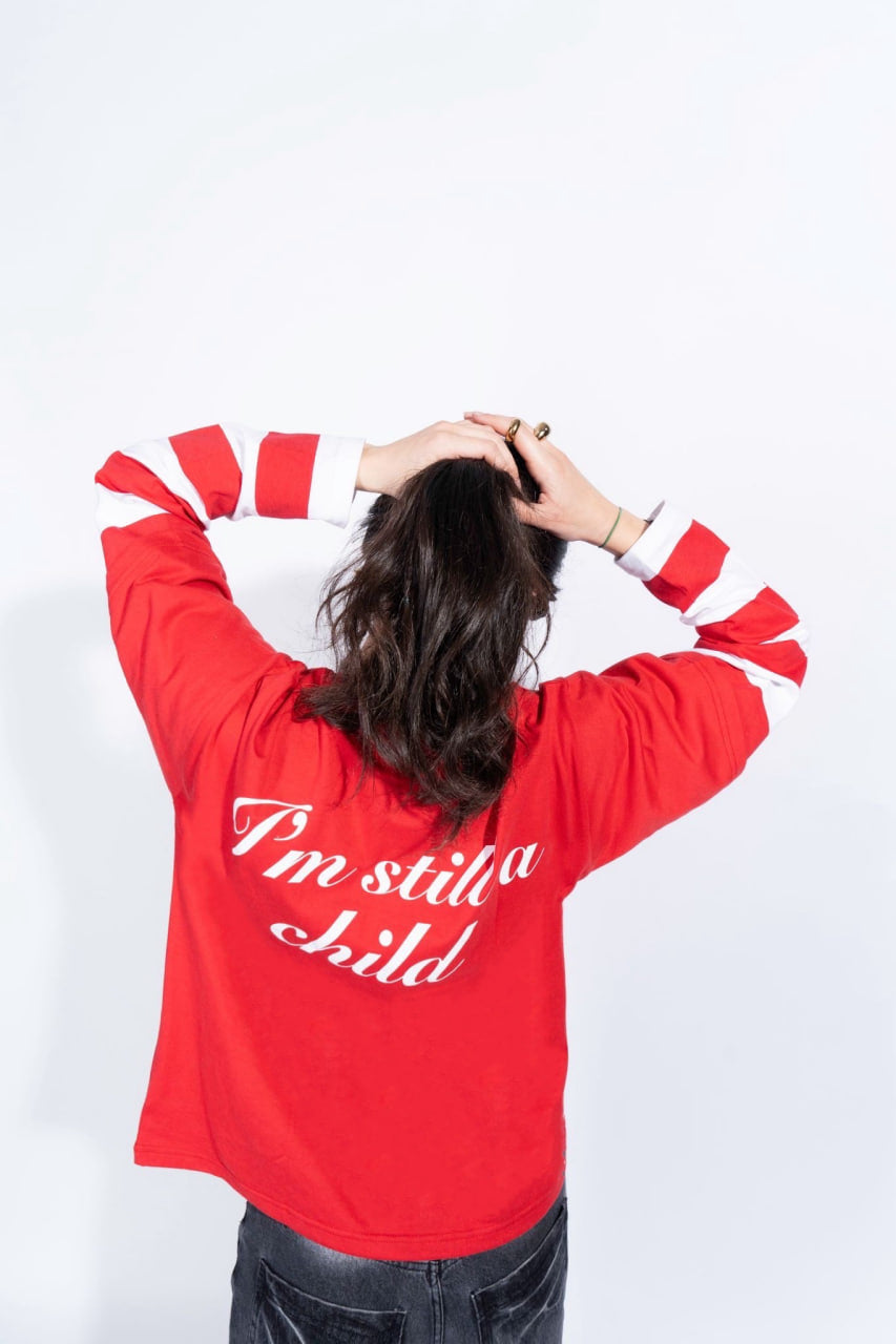 LONGSLEEVE WANDA RUBY RED