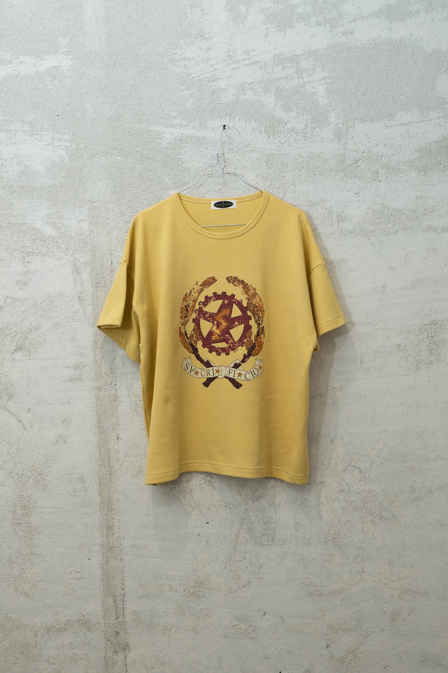 WAFFLE CANARY TEE