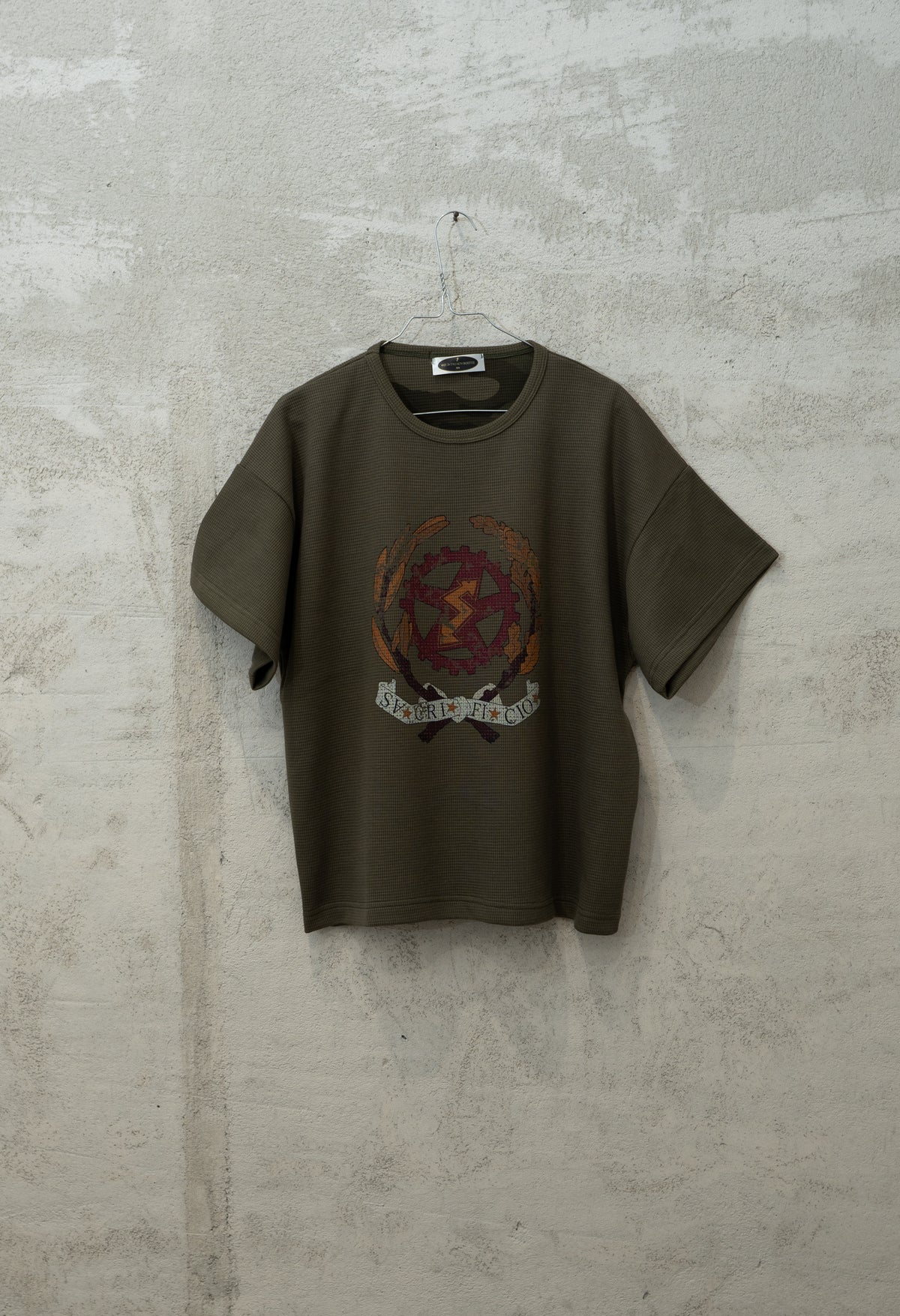 WAFFLE REVERSIBLE TEE