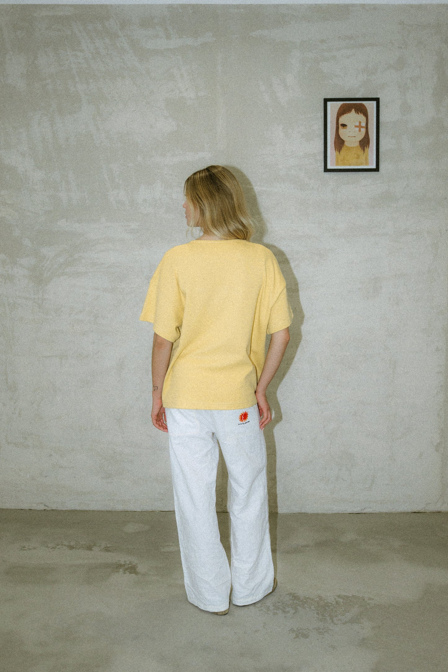 WAFFLE CANARY TEE