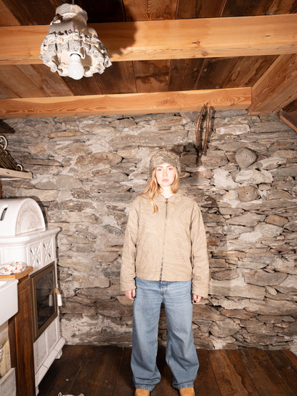 WOOD JACKET- WASHED GREY
