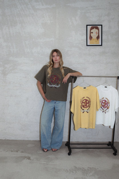 WAFFLE REVERSIBLE TEE