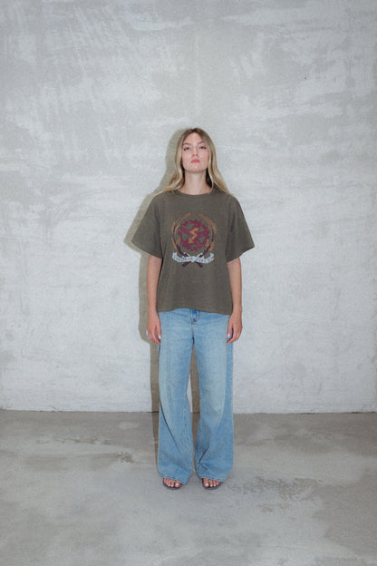 WAFFLE REVERSIBLE TEE