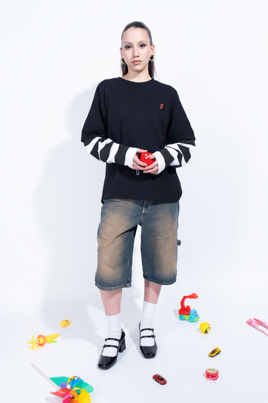 LONGSLEEVE WANDA BLACK WIDOW